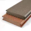 Piso Exterior de Madera Plástica Anti-Corrosión Impermeable Tablero de Madera-Plástico Coextruido de Segunda Generación Terraza Jardín Balcón Valla Mejora Anti-Corrosión