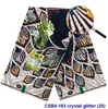 Tela Nueva de Algodón Estampado de Cera Imitación Africana Ankara con Diamantes Pequeños, Tela para Ropa Estampada con Cera Dorada para Exportación al por Mayor