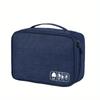 Cabo de Dados Bolsa de Cosméticos Pasta Divisória Multifuncional Viagem Armazenamento Digital Pendrive Fone de Ouvido Carregador Mouse Proteção
