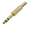 Conector de Soldadura Yushuo de 6.5mm Grande de Dos Núcleos Grande de Tres Núcleos Mono Doble Canal Micrófono Plug de Audio para Micrófono de 6.35mm