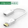 Venta al por mayor transfronteriza de nuevo adaptador Dp a HDMI 1080P Thunderbolt Carcasa Pequeña Convertidor Minidp a HDMI