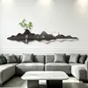 Decoração de parede de fundo para sala de estar moderna e minimalista, plantas verdes hidropônicas para casa adequadas para grandes paredes brancas, arte de parede criativa