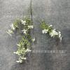 Simulación romántica de flores de color rosa melocotón, flores de boda, flores falsas, decoración floral para bodas, fotografía de alojamiento familiar