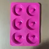 Molde de rosquinha de silicone 6 Donuts de grau alimentício de silicone bagel assadeira resistente ao calor e seguro para micro-ondas