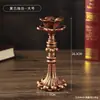 Adorno Creativo de Candelabro Retro Europeo Accesorio para Cena a la Luz de Velas Base de Portavelas de Mesa para Ambiente