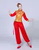 Dia de Ano Novo Novo Terno Yangko Nacional Equipe de Dança do Dragão Dança do Leão Traje de Tambor Traje de Dança Estilo Chinês Traje de Tambor de Cintura
