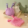 Cabelo secando boné crianças super absorvente de secagem rápida menina bonito cabelo toalha shampoo cabelo secagem de cabelo touca de banho