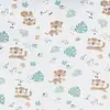 Capa para bolsa de roupas de algodão estampado, malha de algodão classe A para bebês, 300 peças, estampado, dupla face
