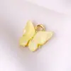 Colgante de Mariposa Tridimensional de Aleación y Acrílico Transfronterizo Europeo y Americano Colgante para Pulsera, Collar, Pendientes Accesorios para Ropa