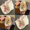 Bolsa Tote Rayada de Doble Cara Estilo Ins Estilo Coreano para Mujer Gran Capacidad Moda Artística Casual Versátil para el Trabajo Bolso de Hombro Único