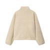 Moda Deportiva Versátil de Terciopelo Teddy con Cremallera Media para Otoño e Invierno 2025 Transfronterizo Top Sudadera 1283772