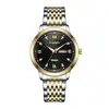 Promoção imperdível novo relógio masculino de marca negócios simples moda tendência calendário pulseira de aço alta qualidade à prova d'água relógio masculino requintado