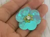 Piezas de Concha Multicolor, Cuentas, Pegatinas de Tela de Flores, Ropa, Sombreros, Bolsos, Zapatos, Parches Decorativos, Calcomanías, Accesorios para Manualidades