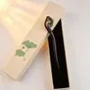 Caja de Regalo para Pasador de Ébano, Pasador de Estilo Chino Tradicional, Accesorio para el Cabello Hanfu, Accesorio de Moda, Adorno para el Cabello, Pasador para Recogido, Sensación de Alta Gama