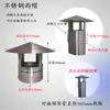 Tubo de Escape para Chimenea de Acero Inoxidable Engrosado Estufa de Leña Exterior 150/160/180/200 Mm/Cm Tubo de Chimenea