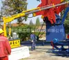 Venda Direta de Fábrica de Mini Guindaste Hidráulico Dobrável de 0,8 Toneladas, Guindaste Pequeno para Caminhonete de Construção, Guindaste Agrícola, Venda Direta de Fábrica