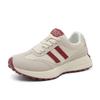 [Personalizado] Jca02 Nuevos Zapatos Blancos Transpirables Primavera y Verano 2025 Casual Suela Gruesa Resistentes al Desgaste y que Aumentan la Altura Estilo Coreano