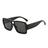 Nuevas Gafas de Sol Cuadradas de Moda con Doble Puente Estilo Europeo y Americano para Hombres y Mujeres Personalidad Tendencia Versátiles Marco Grande Gafas de Sol para Protección Solar al Aire Libre