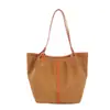 Otoño Invierno Retro Plisado Bolso Grande Mujer 2026 Nuevo Versátil Bolso de Mano para Viaje Cotidiano Terciopelo Mate Bolso de Hombro Único