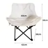 Cadeira Lua Dobrável para Exterior Cadeira de Acampamento para Piquenique Cadeira Dobrável para Exportação Cadeira para Desenho Artístico Montagem de Barraca Cadeira para Churrasco