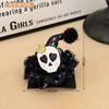 Nueva Diadema de Halloween para Niños Pasador con Lazo Naranja Accesorios Divertidos para el Cabello de Bruja Decoración de Fiesta Tocado para Fotos