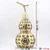 Calabaza Baifu de Latón Wufu Linmen Calabaza Wufu Adornos de Cobre Decoración de Bronce para el Hogar y la Oficina Adornos