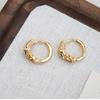 Estilo Europeu e Americano Personalidade Estilo Retrô Micro-incrustado Zircon Cheetah Brincos High-end Nicho Simples Luz Luxo Moda Brincos