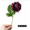 Novo Galho Único Dália Artificial Pequena Estilo Aquarela Casamento Móveis Externos Arranjo de Flores Decoração Ornamento Fotografia Flor Artificial Adereço