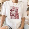 Camiseta Manga Corta Streetwear Kawaii Gráfica Moda Sabrina Karpuntes Camisa Adolescente Gótico