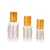 Frasco Roll-on de Vidro para Óleo Essencial 3ML6ML12ML Frasco Vazio Frasco de Vidro para Perfume Caminhante Frasco de Vidro para Amostra de Massagem