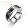 Anillo Inteligente para Pareja 2025, Moda Europea y Americana, con Sensor de Temperatura y Pantalla de Temperatura ECG - Directo del Fabricante