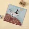 Toalha Quadrada 100% Algodão para Creche, Absorvente, Sem Fiapos, Toalha Quadrada Pequena de Gaze, Toalha de Baba Classe A, Toalha Pequena Infantil