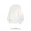 Camiseta de manga larga a rayas para parejas, nuevo estilo de otoño, textura simple, tacto de alta gama, top casual moderno estilo coreano para hombre