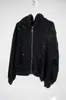 Novidades de Inverno: Moletons com Capuz Studded Zipper Harajuku Street Fashion Masculino e Feminino, Moletons Lulu Transfronteiriços Estilo Gótico Europeu e Americano