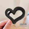 Pinza para el pelo de lazo estilo coreano para cabello voluminoso, pinza para el pelo con forma de corazón para la parte trasera de la cabeza, nuevo pinza de tiburón grande 2026 accesorio para el cabello