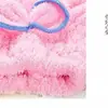 Gorro Sencillo de Coral Fleece para Secar el Cabello, Gorro Absorbente de Coral Fleece para Secar el Cabello de Mujer, Toalla Envolvente para Cabello Largo, Turbante para la Cabeza, Gorro de Ducha