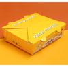 Caja de Embalaje Personalizada, Caja Desechable para Hamburguesa, Cartón de Grado Alimenticio, Caja Comercial Gruesa para Pollo Frito, Caja de Embalaje al por Mayor Ampliada