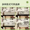 Mantel vintage estilo francés, impermeable y resistente al aceite, lavable, mantel rectangular, estilo de mediados de siglo, lujo ligero, mantel de comedor con ambiente de alta gama
