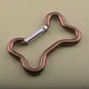 Mini Mosquetón en Forma de Corazón Hebilla de Resorte de Aleación de Aluminio Llavero con Forma de Corazón Accesorios Pequeños para Colgar al Aire Libre Fabricante Venta al por Mayor