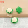 Nuevo Modelo de Serie de Verduras Semi-Tridimensional, Accesorios de Resina de Pegamento de Crema DIY Hechos a Mano, Adornos para el Cabello, Colgantes Decorativos