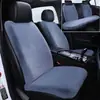 Almofada de Pelúcia para Assento de Carro de Inverno Peça Única Sem Encosto Almofada Espessa de Algodão Almofada Aquecida para Banco Dianteiro Almofada Quadrada Única