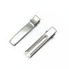 Serie popular Accesorios para tocados DIY Clip para el pelo de acero inoxidable 304 Pinza de pato Pinza BB Pinza de doble horquilla Fabricantes
