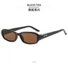 Gafas de Sol Cuadradas Pequeñas de Nuevo Estilo Transfronterizas Europeas y Americanas para Mujer, Gafas de Sol Cat-Eye Artísticas Retro para Hombre, Gafas de Sol de Moda