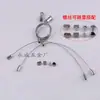 Bloqueo de Hilo Ajustable Lámpara Eslinga Lámpara Plana Lámpara Fluorescente Lámpara Colgante Lámpara de Purificación Lámpara de Araña Accesorios de Cable de Acero