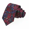 Estoque Pronto Atacado Gravatas Masculinas Venda Quente Transfronteiriça Gravatas Amarradas à Mão Masculinas Poliéster Jacquard Personalizadas Casuais Gravatas de Alto Padrão