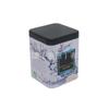 Folha de flandres frasco de chá quadrado personalizado Tieguanyin chá verde ferro enlatado Anji velho chá branco frasco de chá solto atacado