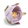 Capullos de rosa artificial para manualidades, cabezas de flores artificiales, camelia, pulseras estilo Ins, ramilletes, accesorios para sombreros de paja, flores artificiales