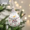 Navidad Transfronteriza Lata Danesa Metal Árbol de Navidad Pintado a Mano Adornos Atmósfera Navideña Pequeño Tambor Navideño Adornos de Regalo