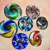 Comercio Exterior Transfronterizo Base Decorativa de Vidrio Disco de Arte Hecho a Mano Multicolor Lámina de Plata Tirador de Cajón Accesorios para Muebles de Gabinete