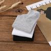 Meias Finas Novas de Primavera e Verão Masculinas e Femininas Cano Curto Algodão Meia de Dedão Casual Esportiva Cor Sólida Simples Moda ins Fabricantes